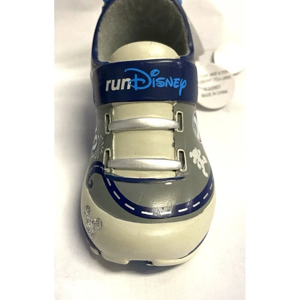 Run Disney 2018 Shoe Christmas Ornament Blue Walt Disney World Marathon Weekend